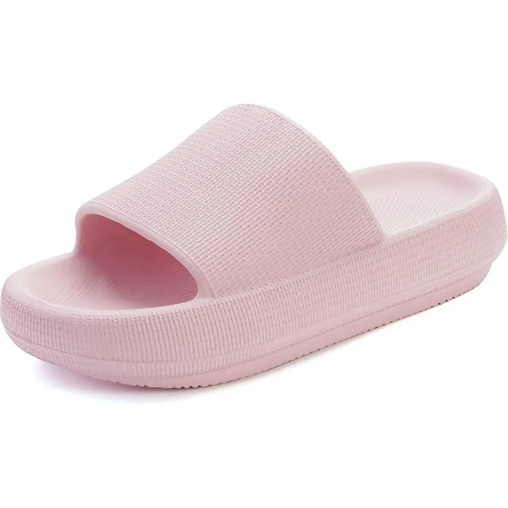 BRONAX Cloud Slippers for Women and Men | Pillow Slippers Bathroom Sandals | Extremely Comfy | Cushioned Thick Sole | Multiple Colors