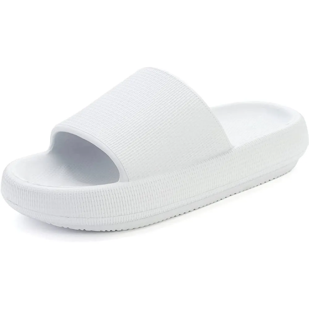 BRONAX Cloud Slippers for Women and Men | Pillow Slippers Bathroom Sandals | Extremely Comfy | Cushioned Thick Sole | Multiple Colors