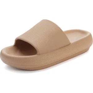BRONAX Cloud Slippers for Women and Men | Pillow Slippers Bathroom Sandals | Extremely Comfy | Cushioned Thick Sole | Multiple Colors
