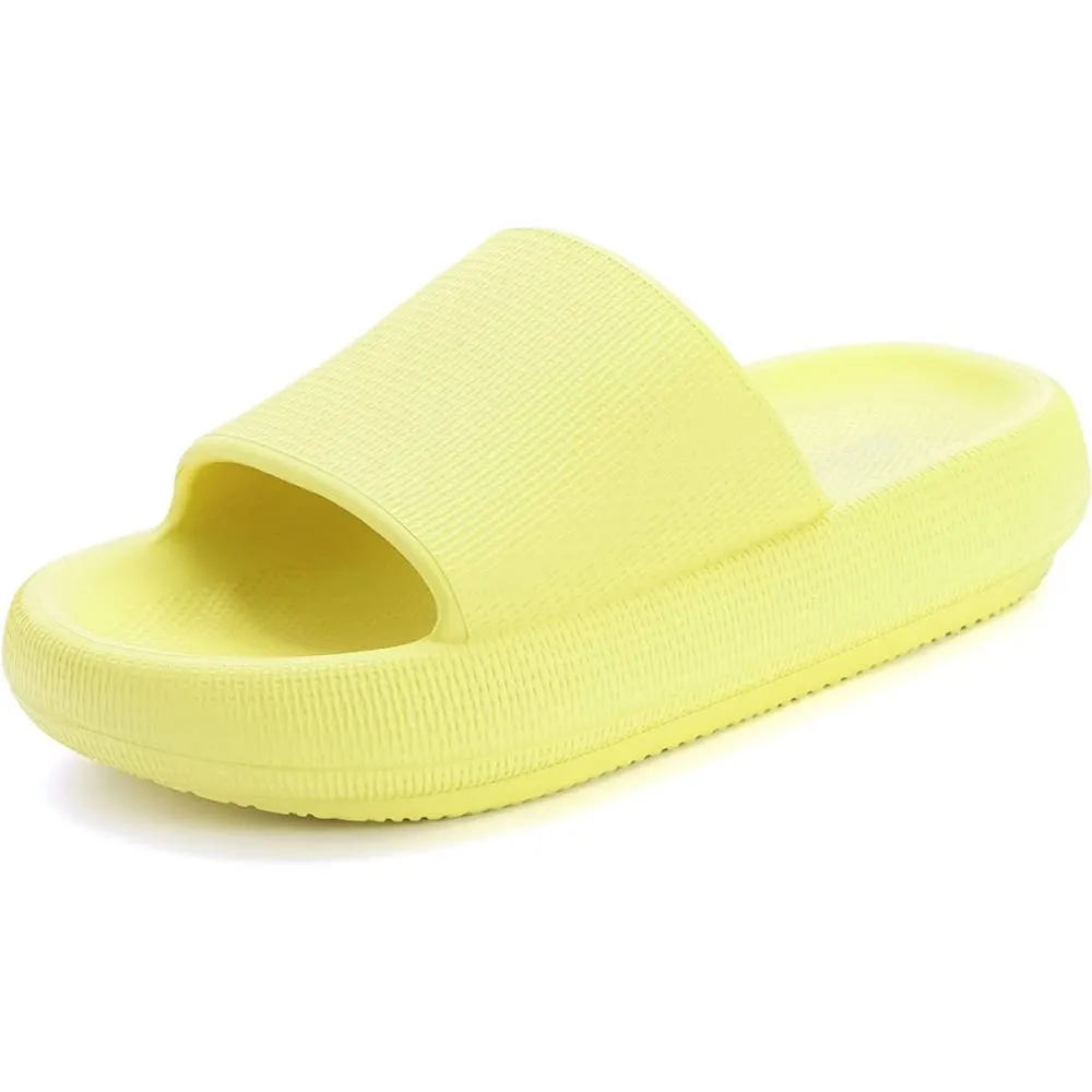 BRONAX Cloud Slippers for Women and Men | Pillow Slippers Bathroom Sandals | Extremely Comfy | Cushioned Thick Sole | Multiple Colors