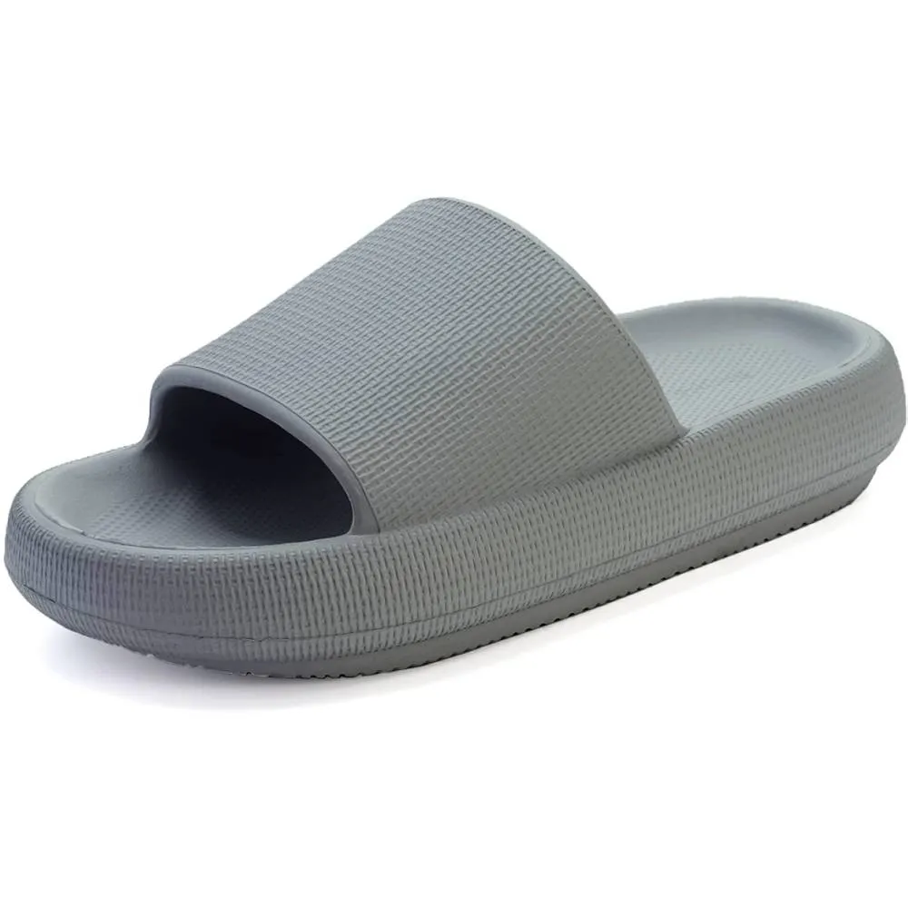 BRONAX Cloud Slippers for Women and Men | Pillow Slippers Bathroom Sandals | Extremely Comfy | Cushioned Thick Sole | Multiple Colors