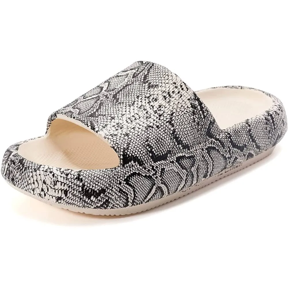 BRONAX Cloud Slippers for Women and Men | Pillow Slippers Bathroom Sandals | Extremely Comfy | Cushioned Thick Sole | Multiple Colors