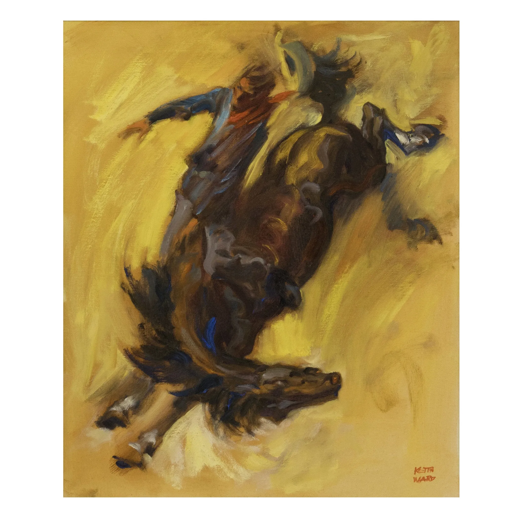 Bronco Rider by Keith Ward