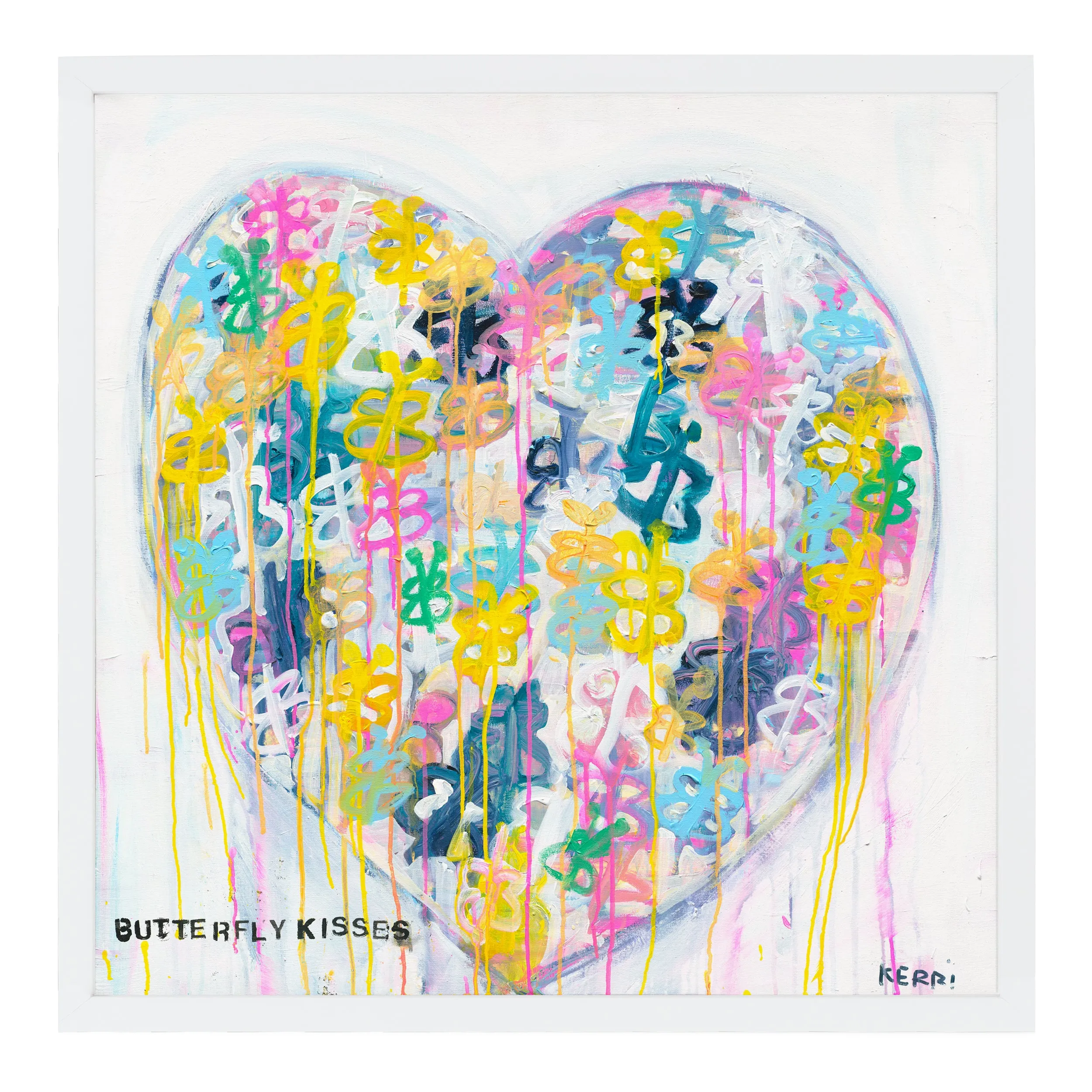 Butterfly Kisses Art Print