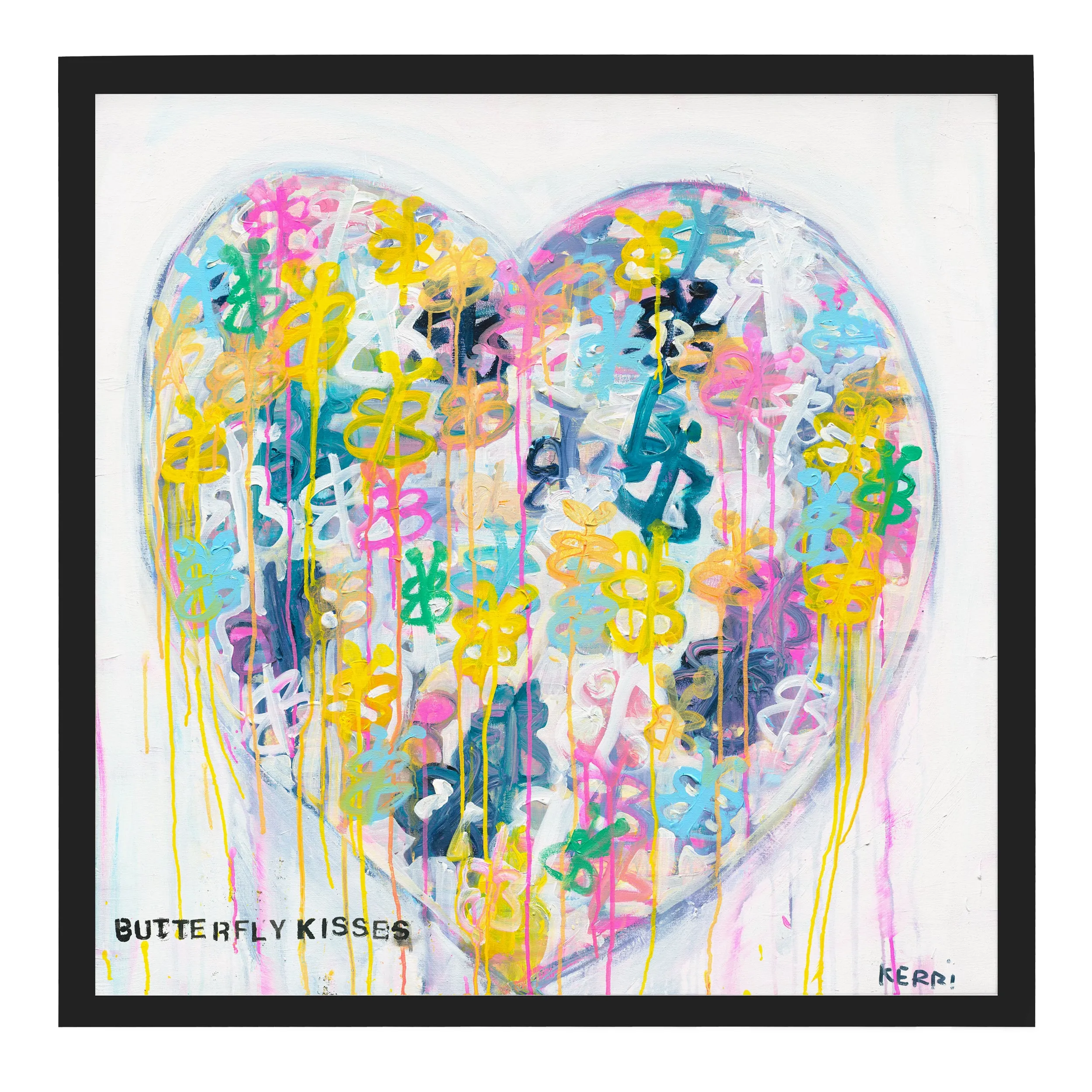 Butterfly Kisses Art Print