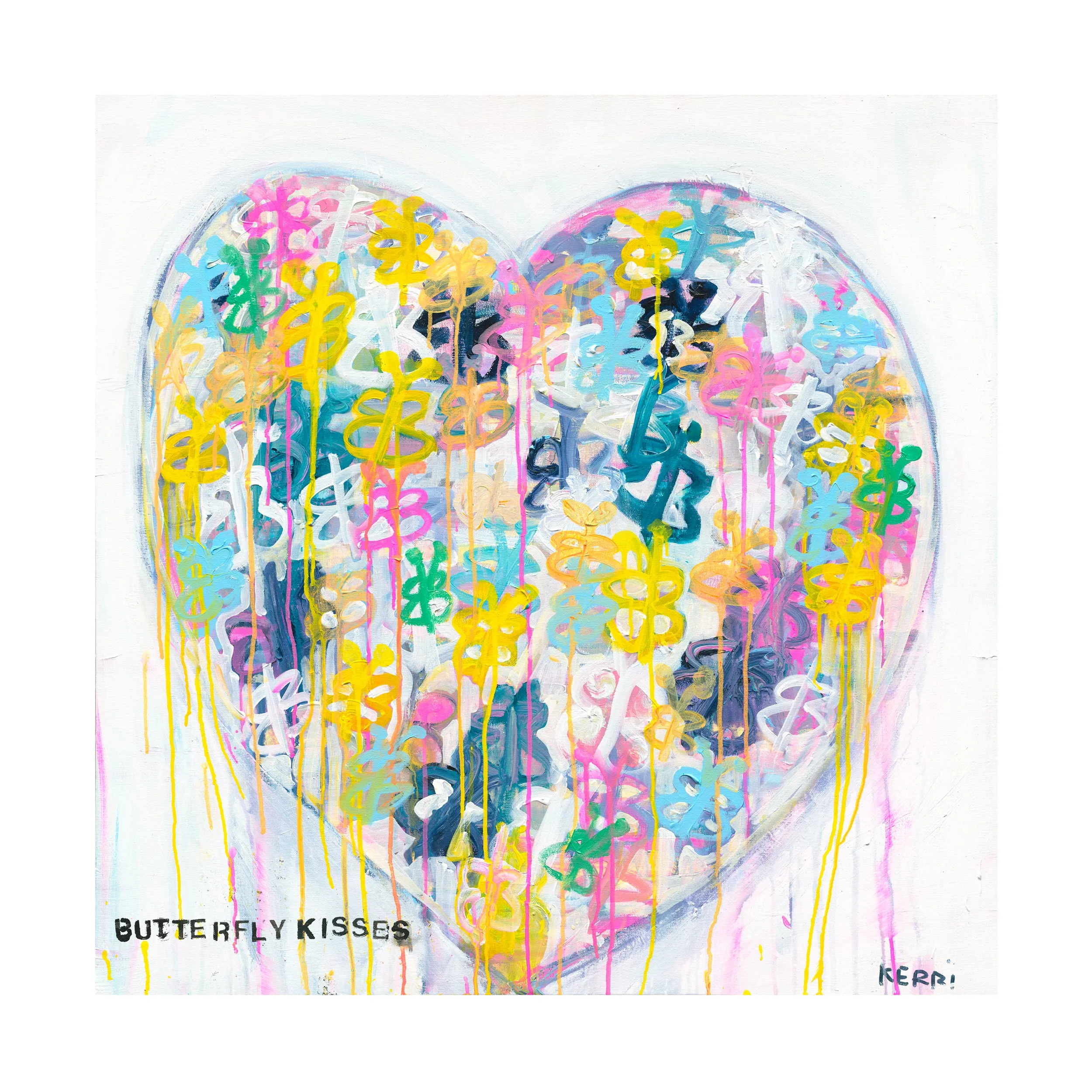 Butterfly Kisses Art Print