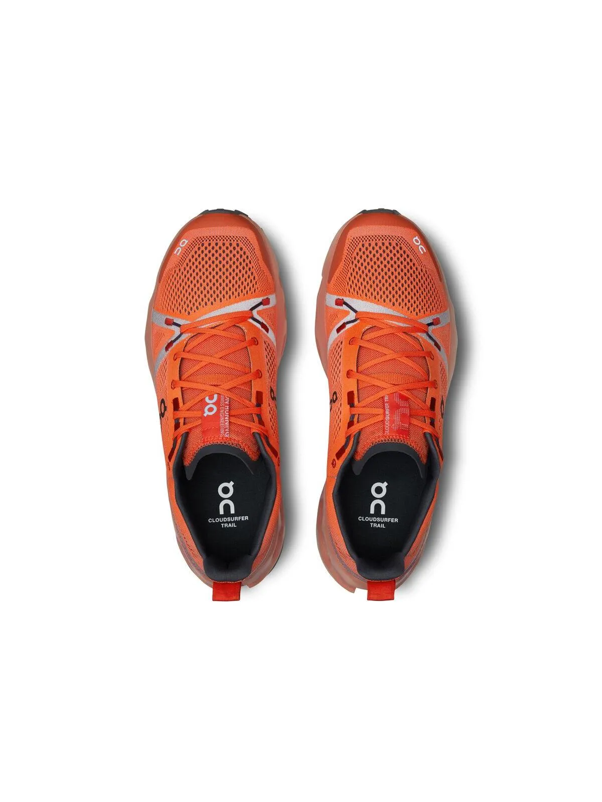 Buty trailowe męskie ON RUNNING Cloudsurfer Trail - pomarańczowy