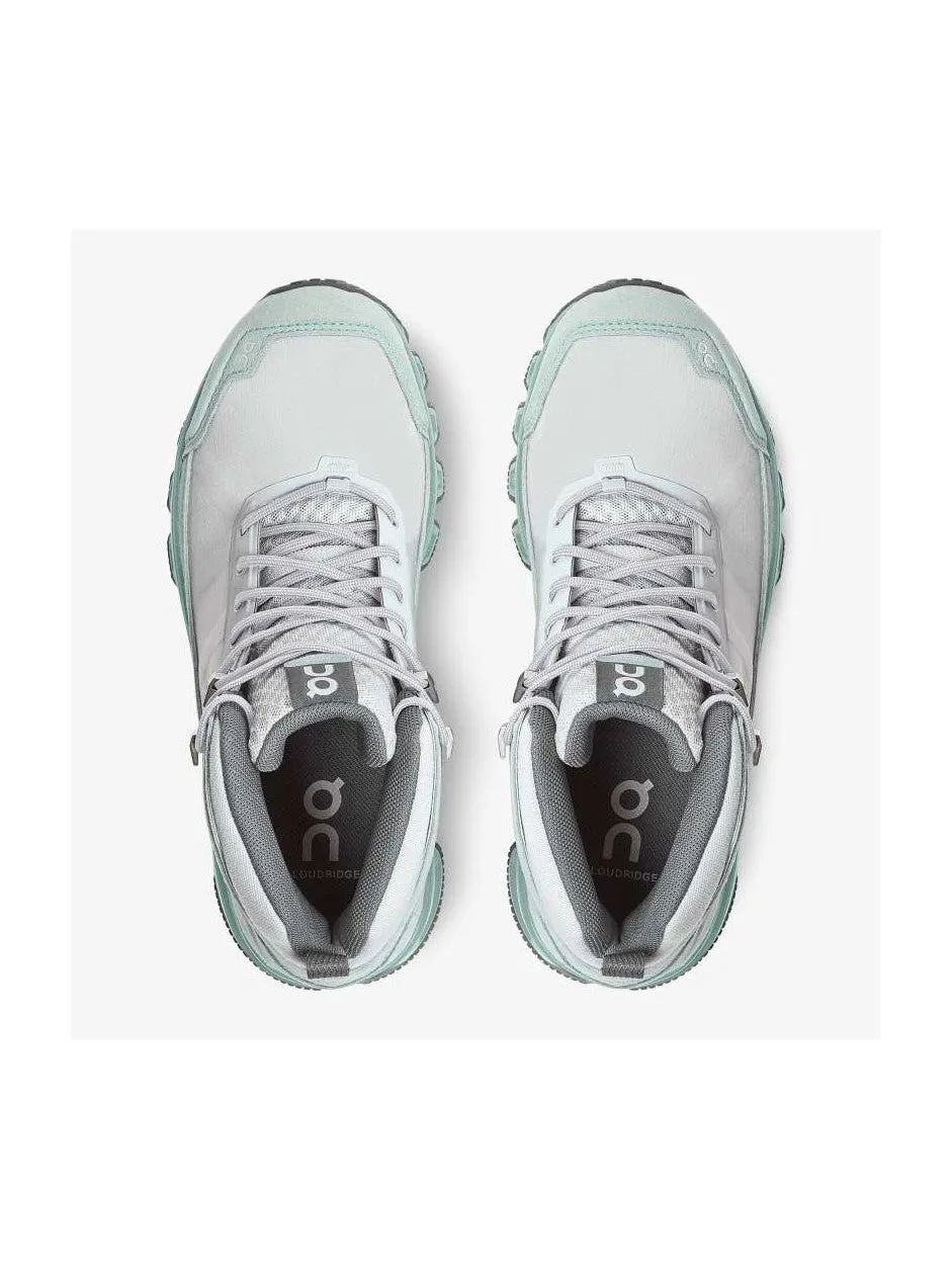 Buty trekingowe damskie ON RUNNING W Cloudride - białe/zielone