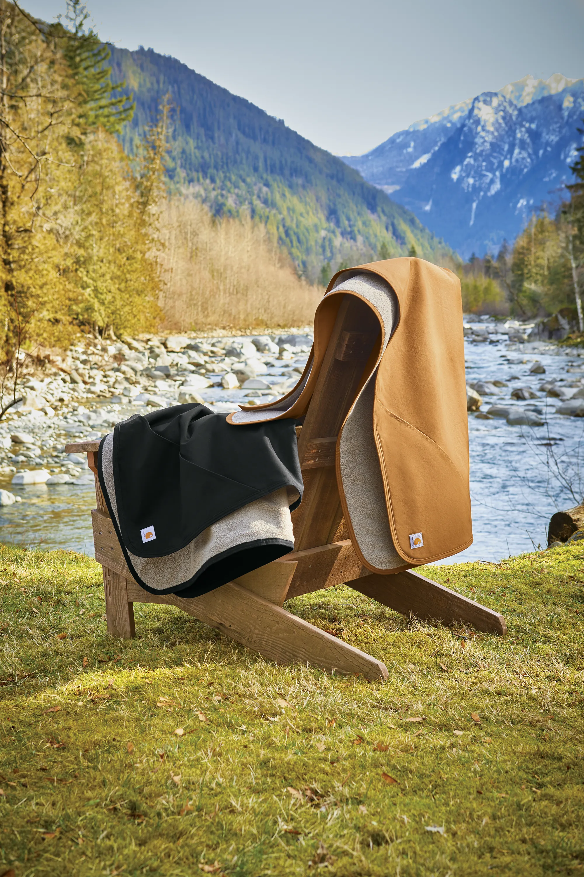 C2406 Firm Duck Sherpa Lined Blanket