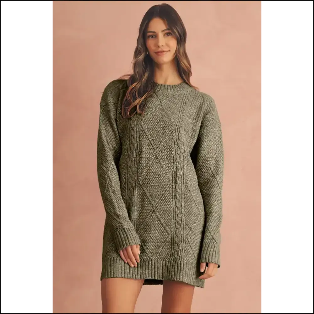 Cable Knit Chaos: Cozy  Coffee Twist Catastrophe ☕