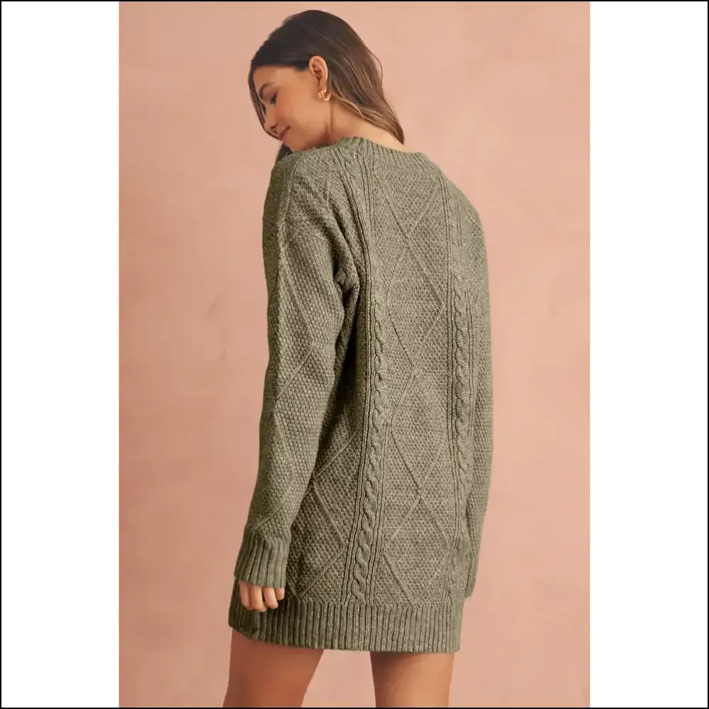 Cable Knit Chaos: Cozy  Coffee Twist Catastrophe ☕