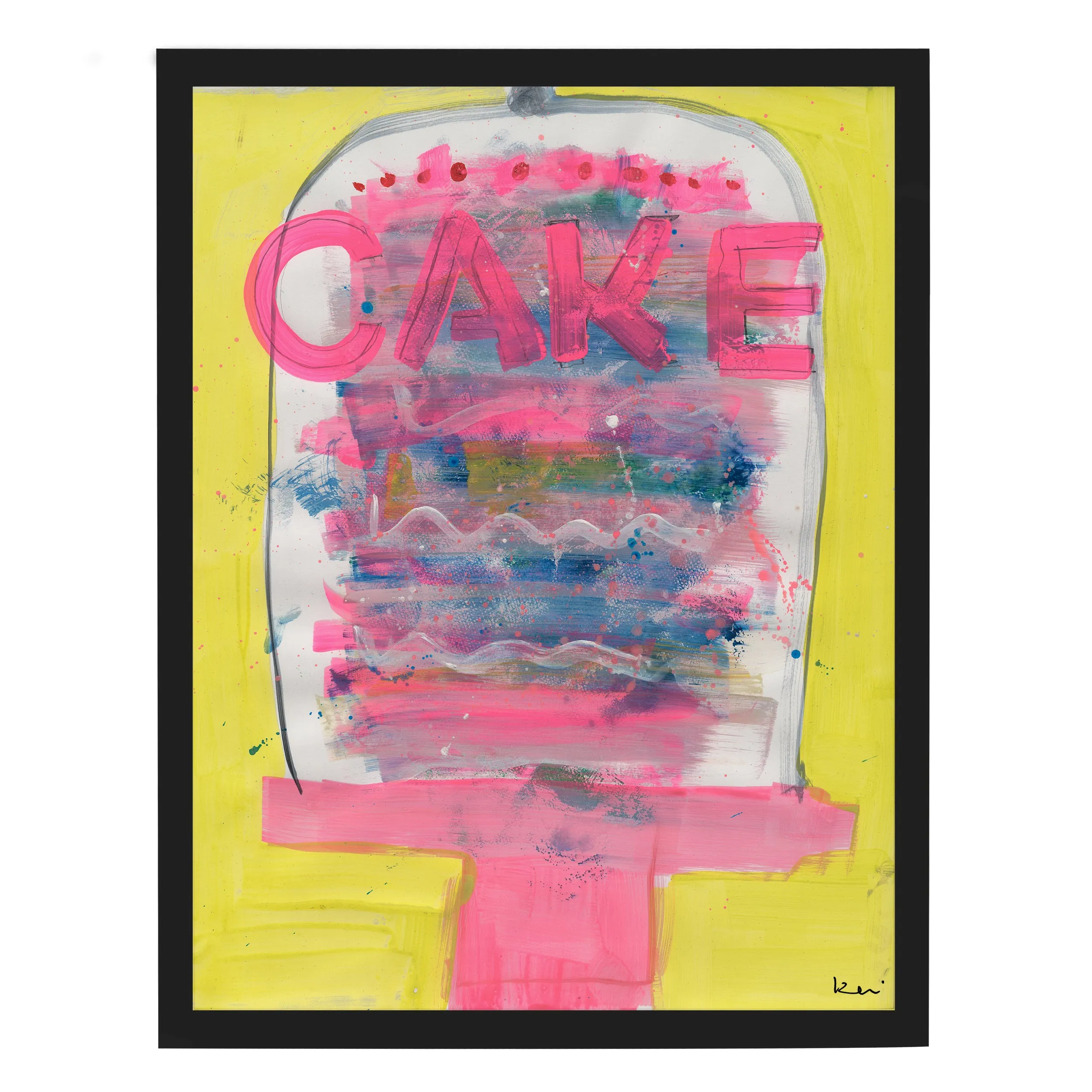Cake No. 2 Art Print