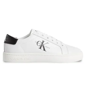Calvin Klein Jeans Classic Cuplow Lace Up LTH MN YW0YW01269-WHT