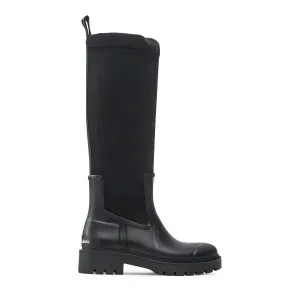 Calvin Klein Jeans High Rainboot Neoprene Rain Boots YW0YW00838-BLK