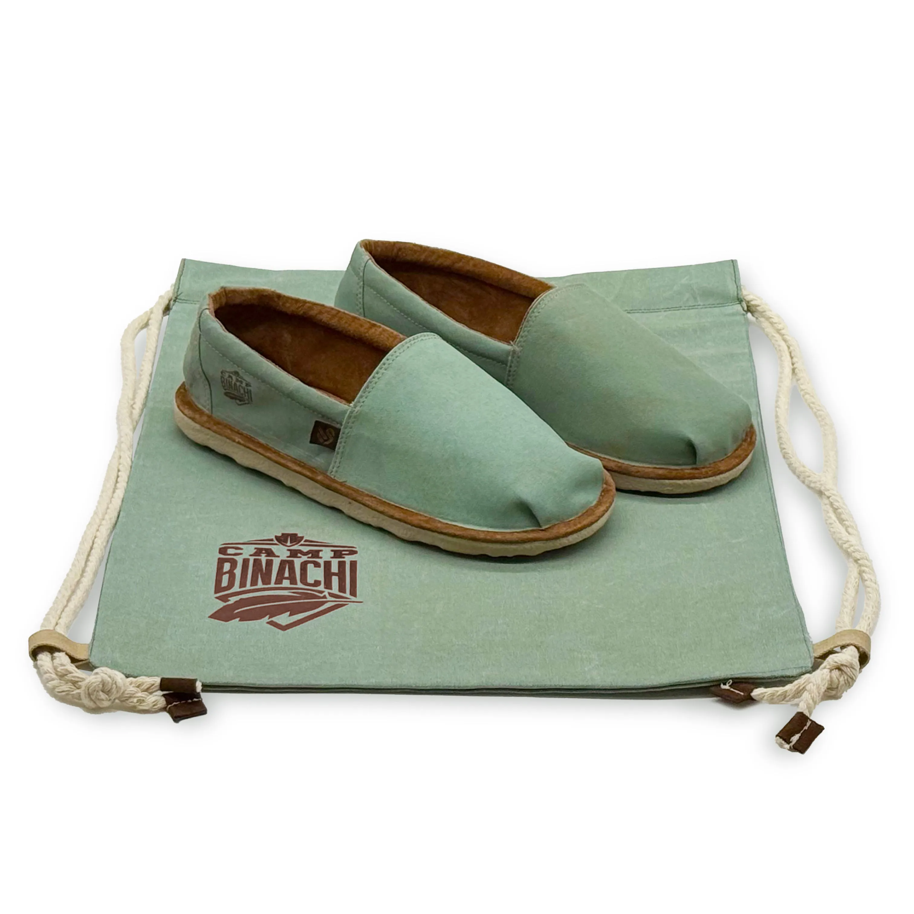 Camp Binachi Shoe   Drawstring Bag by BLKSWN [PRE-ORDER]