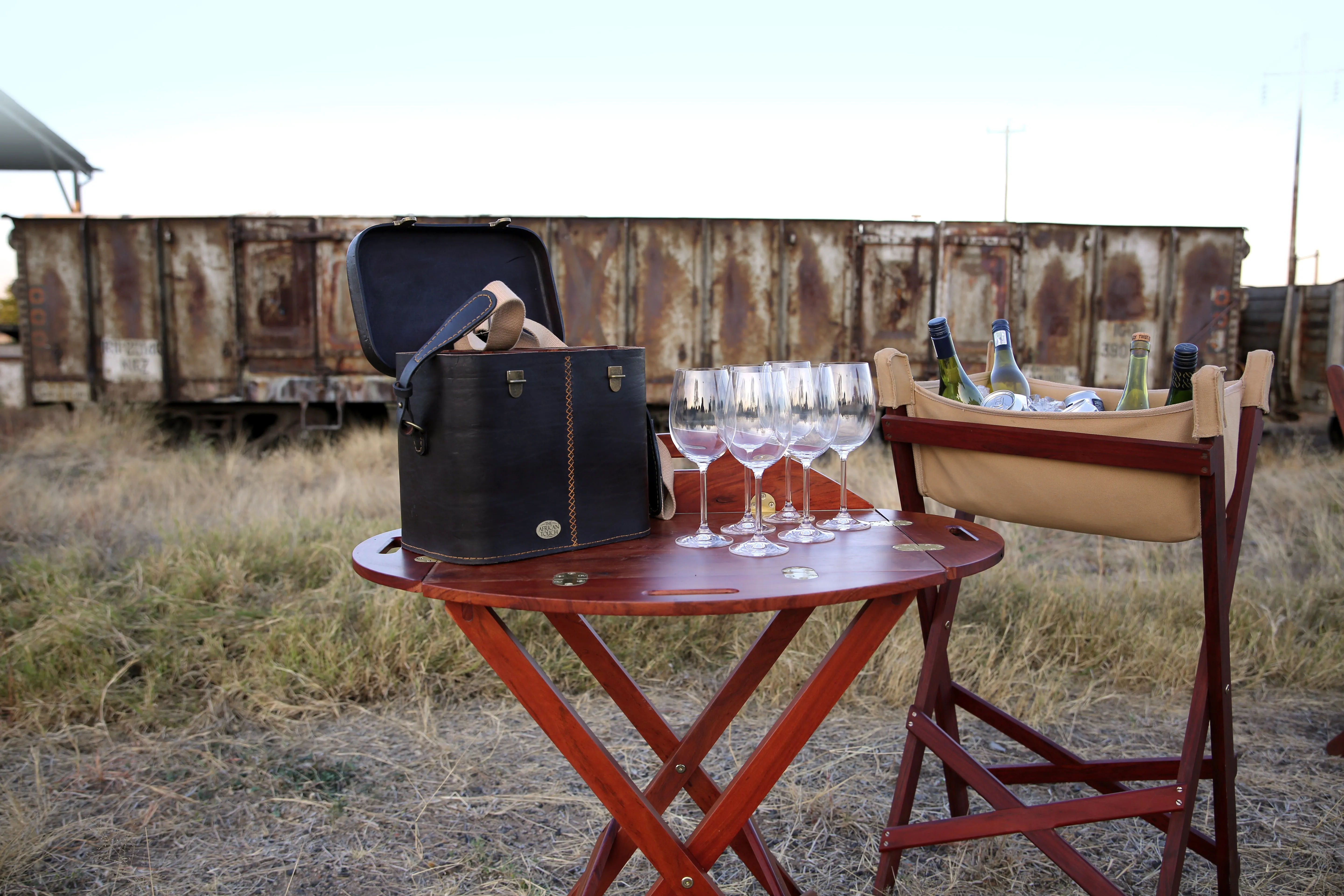 Canvas Portable Drinks Cooler