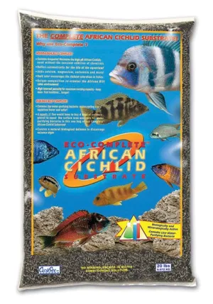 CaribSea Eco-Complete Black Cichlid 20lb / 9.1kg