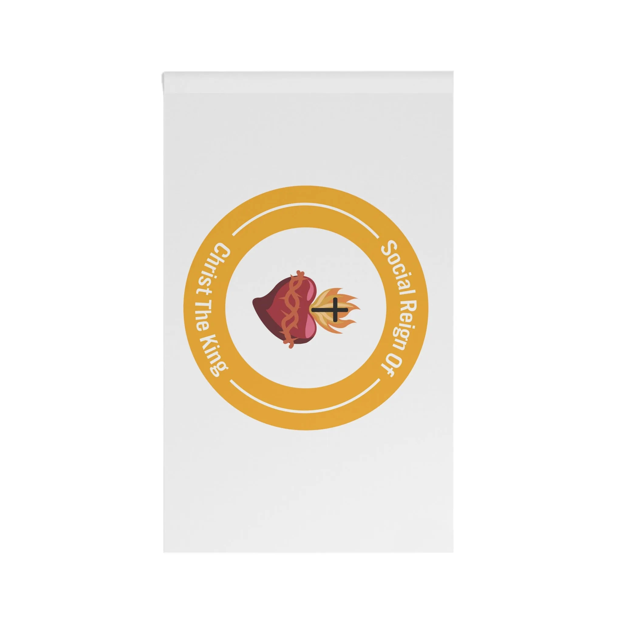 Christian Catholic Sacred Heart of Christ the King White House Banner Flags