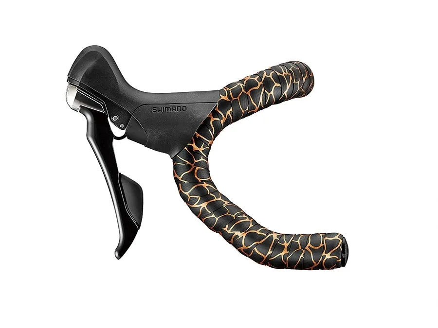 CICLOVATION BAR TAPE ADVANCED LEATHER TOUCH MAGMA FLAME ORANGE