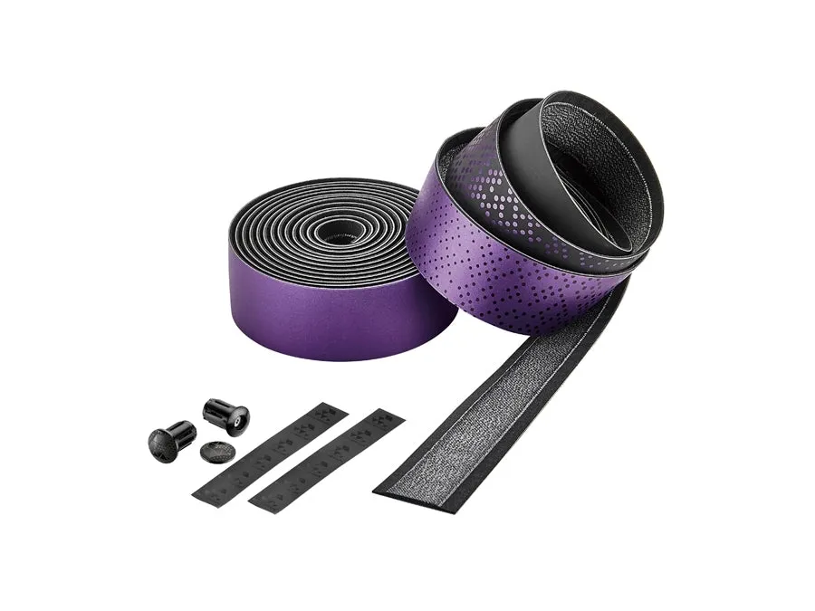 CICLOVATION BAR TAPE ADVANCED LEATHER TOUCH SHINING METALLIC AMETHYST PURPLE