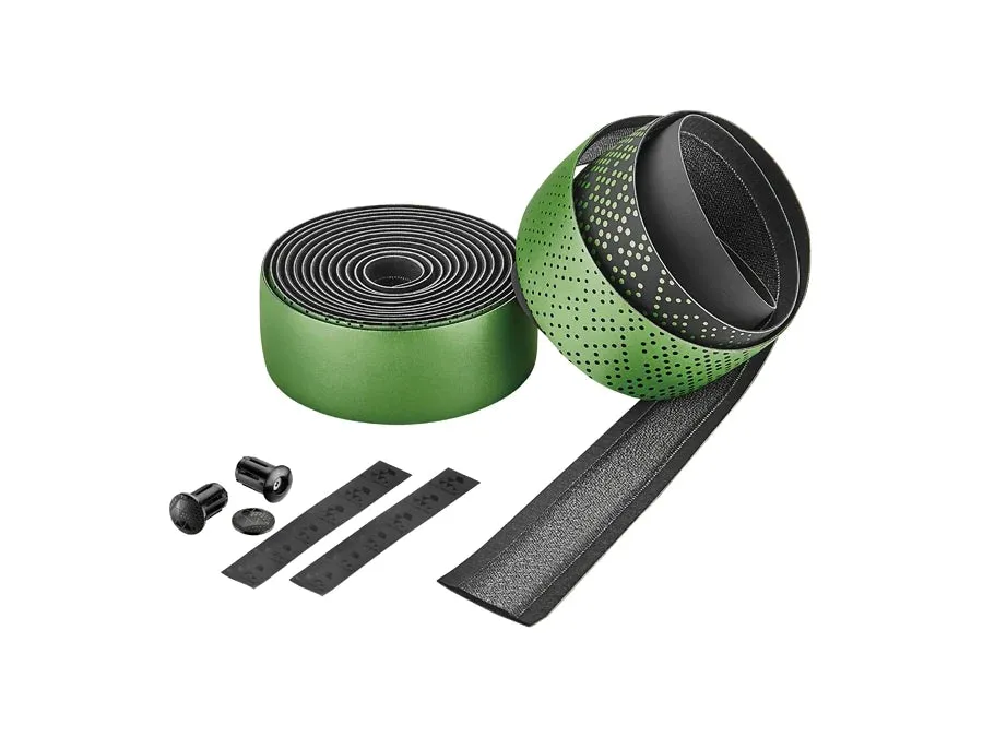 CICLOVATION BAR TAPE ADVANCED LEATHER TOUCH SHINING METALLIC ENVY GREEN