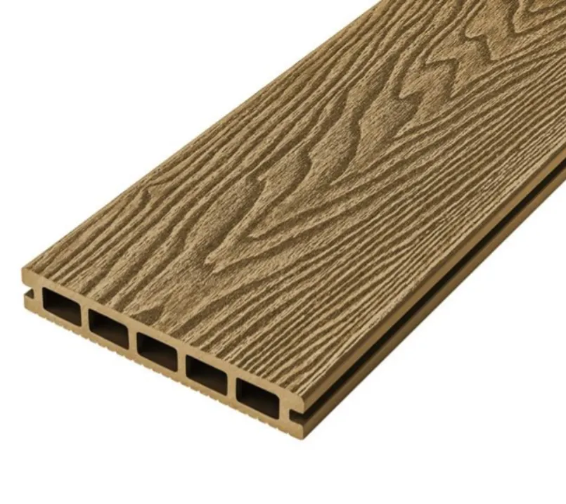 Cladco Grooved Reversible Composite Decking Board - Teak (4m)