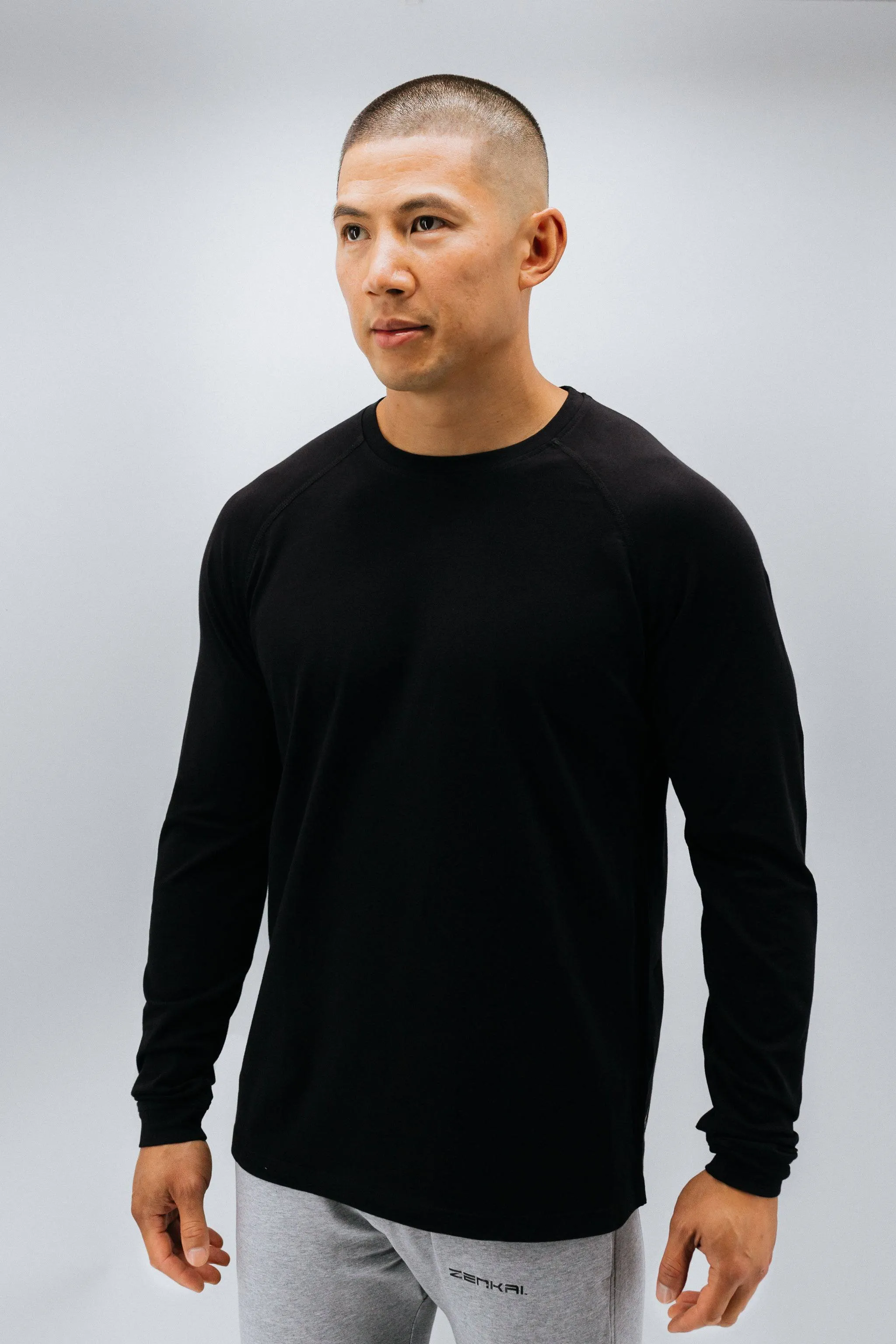 CLEARANCE Men's Raglan Long Sleeve Top