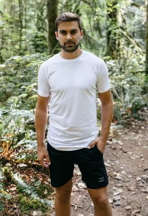 CLEARANCE Men's Raglan Short Sleeve Tee Mid Weight