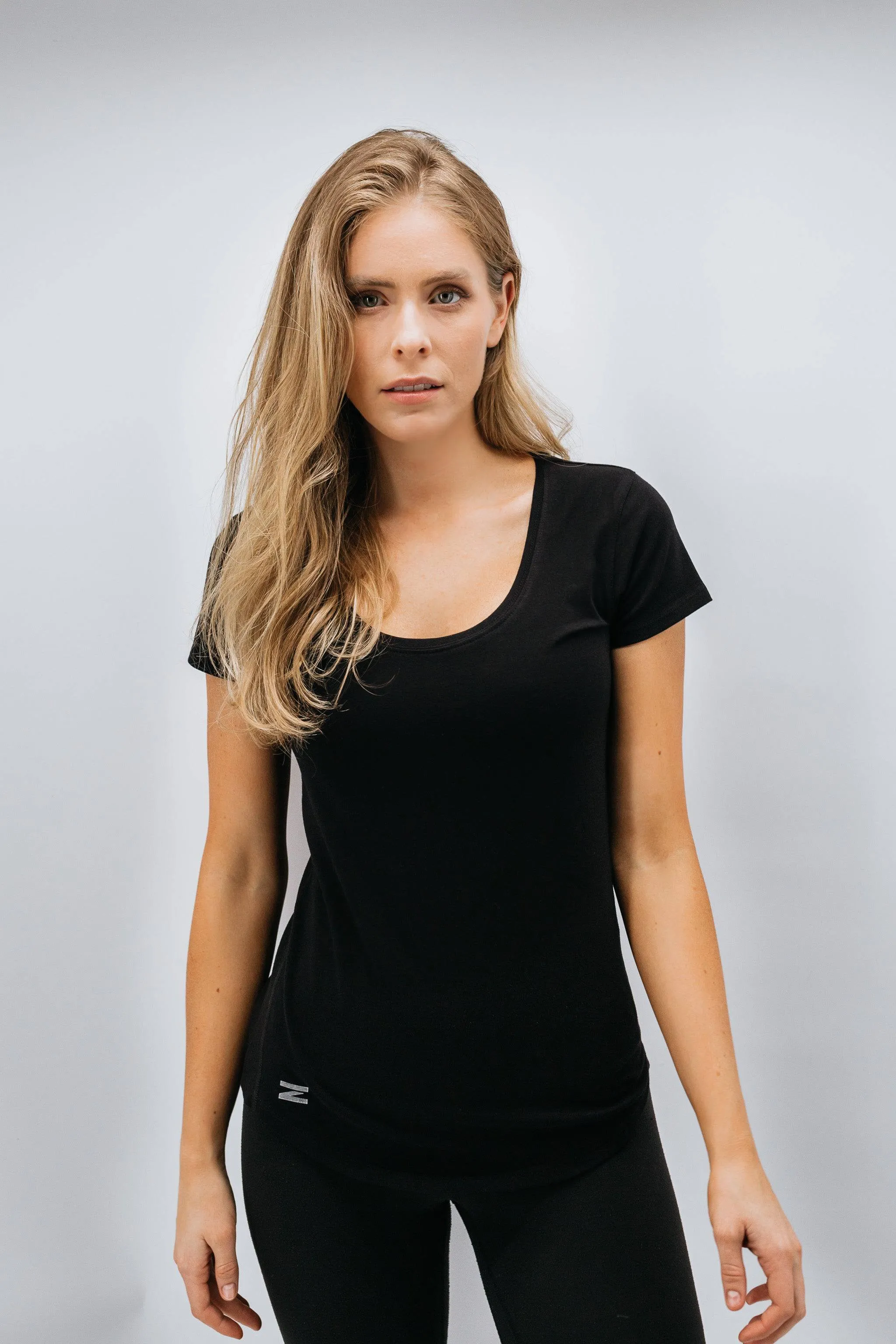 CLEARANCE Women's Scoop Neck Short Sleeve Tee