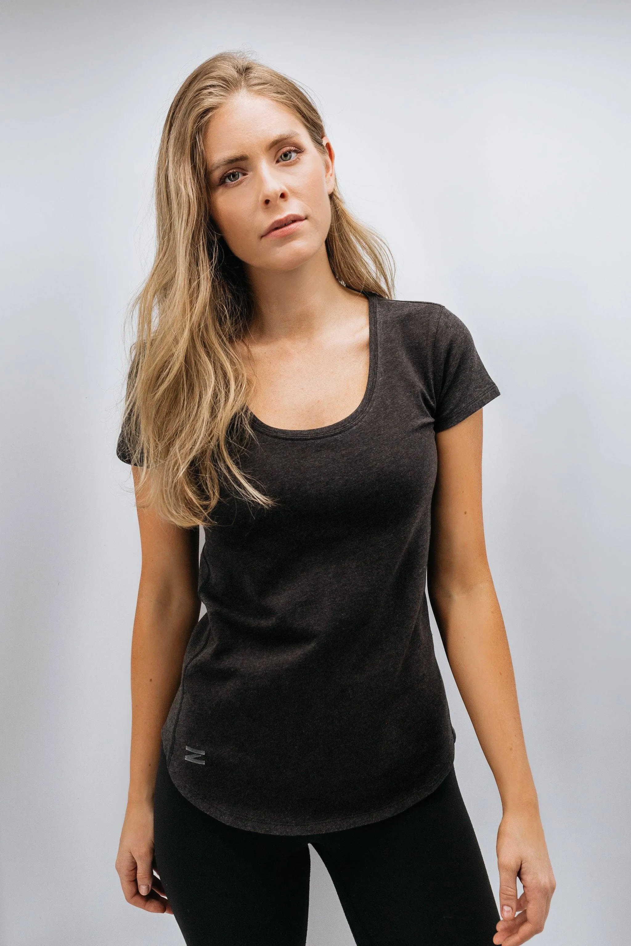CLEARANCE Women's Scoop Neck Short Sleeve Tee