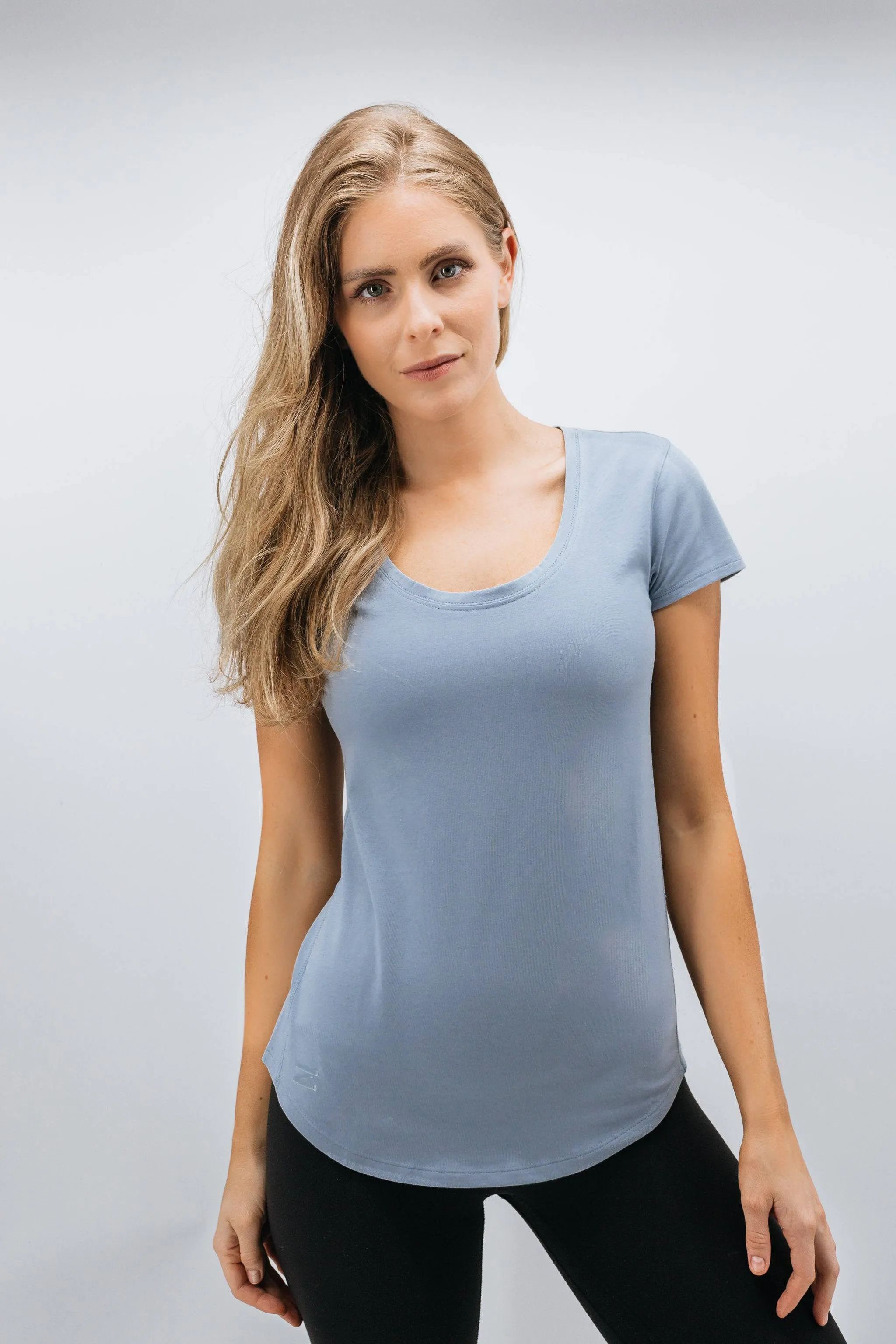 CLEARANCE Women's Scoop Neck Short Sleeve Tee