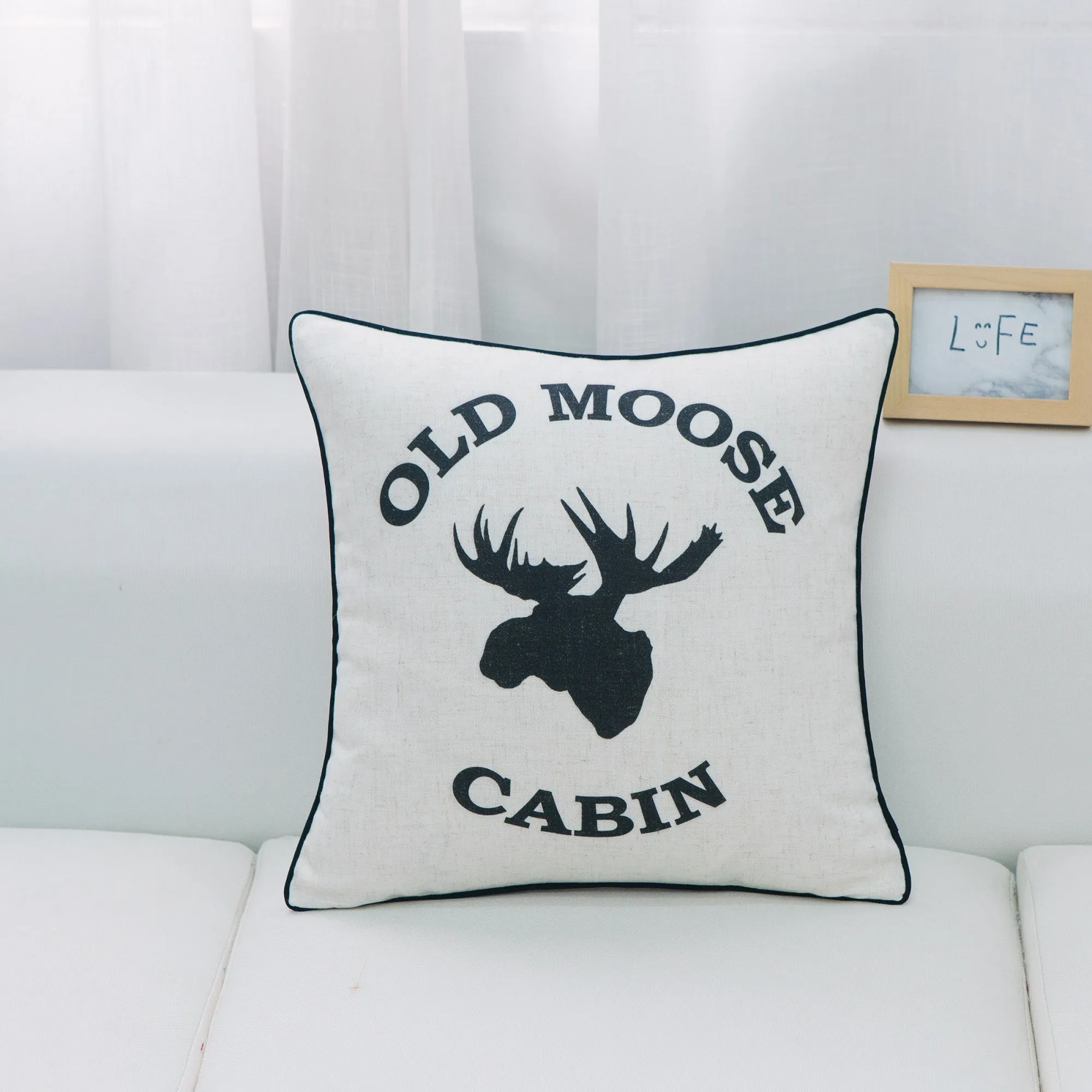 Cottage Icons throw pillow - set of 2 by Peterson Housewares & Artwares
