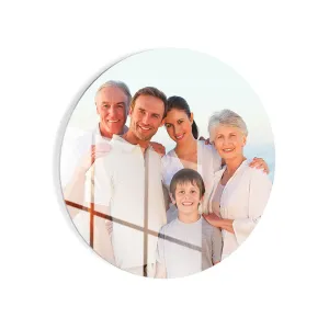 Custom Circle HD Metal Prints