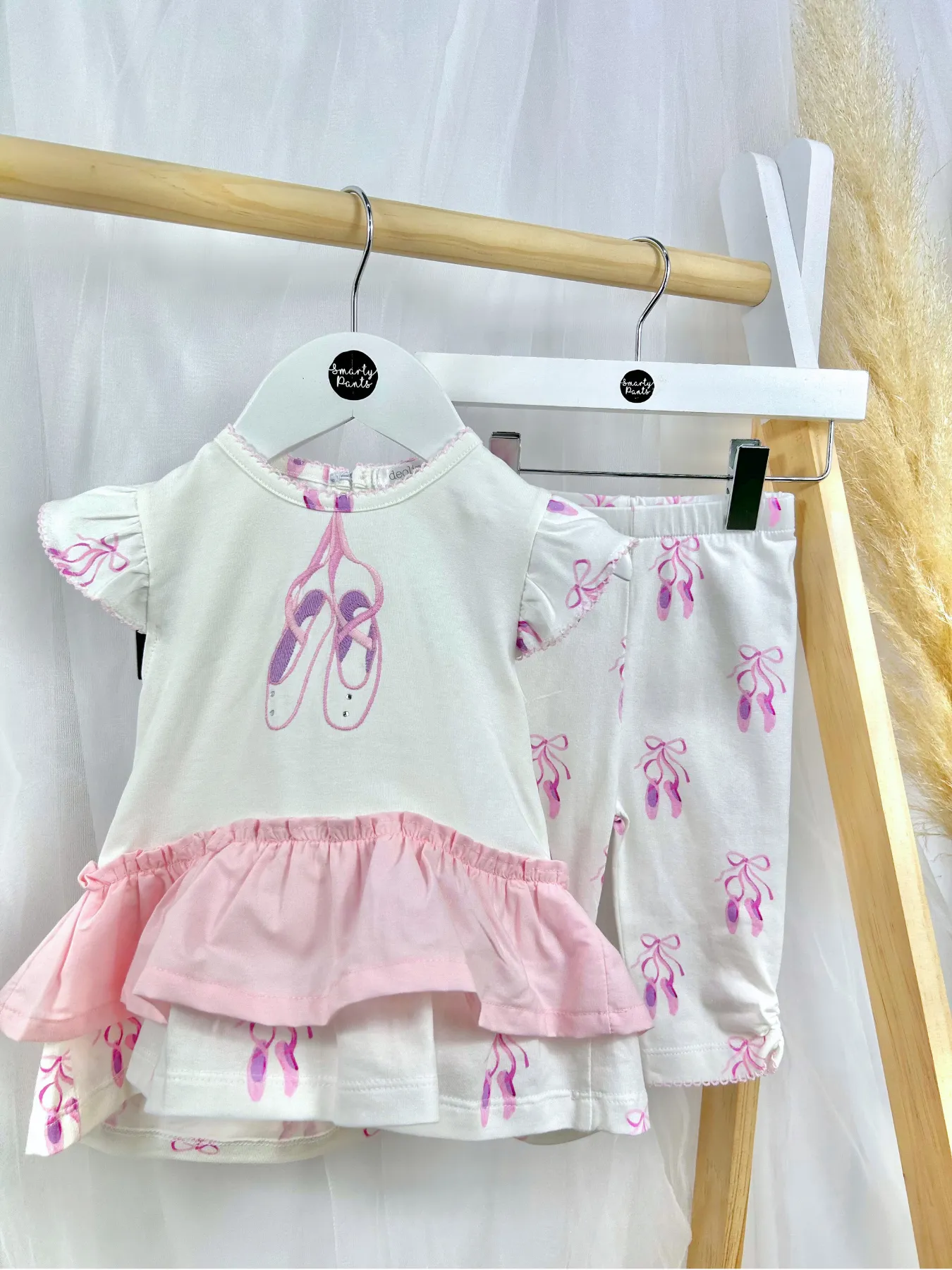 Deolinda Toddler Girl Ballerina Legging Set