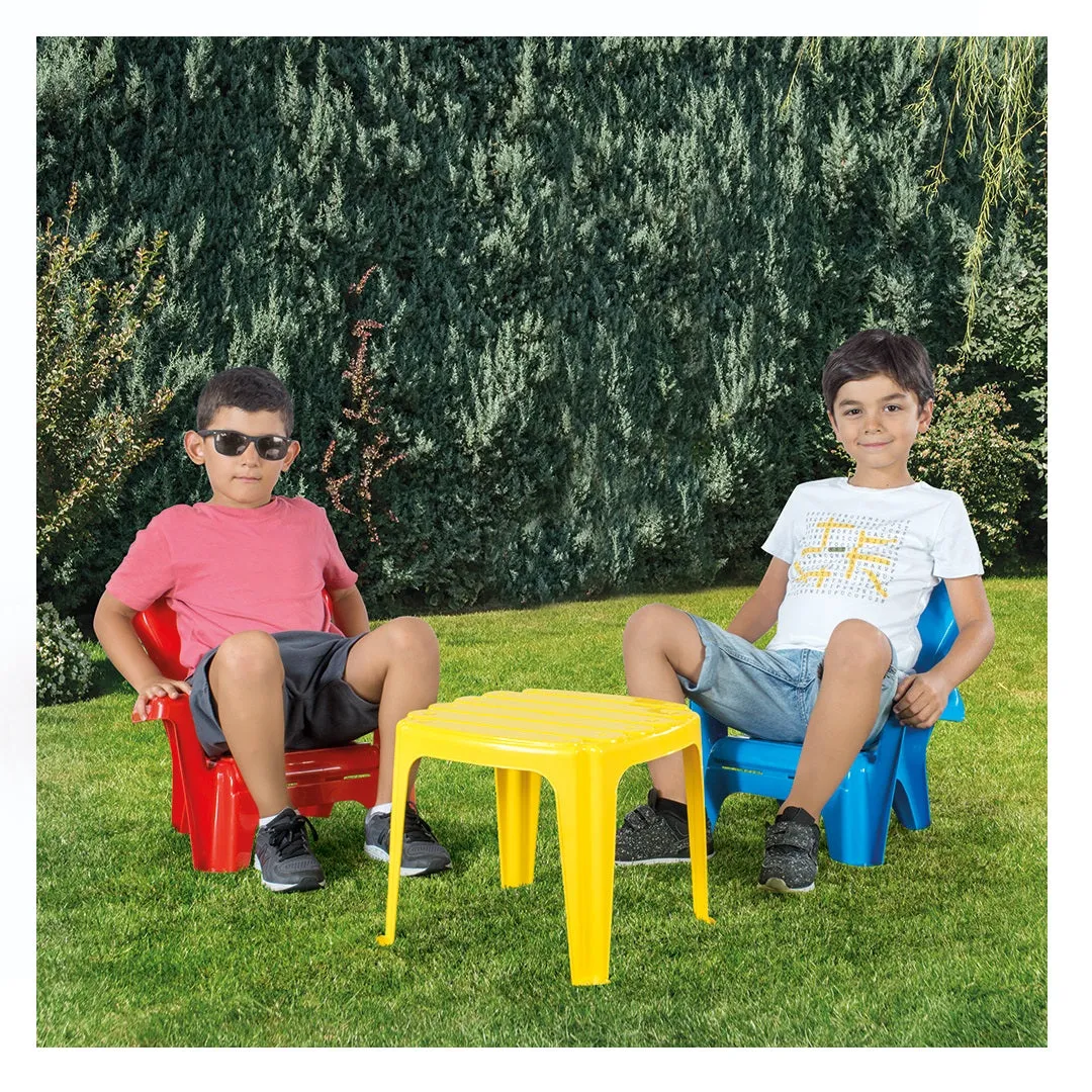 Dolu Plastic Table And 2 Chairs Set