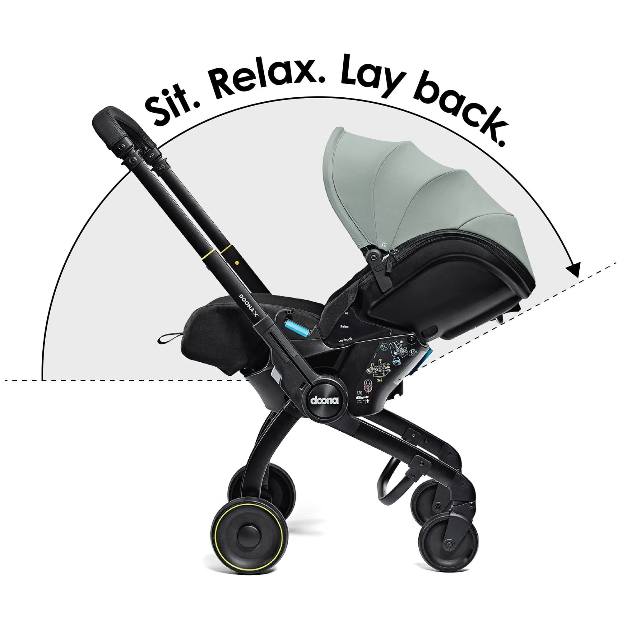 Doona X Infant Car Seat Stroller in Dusty Sage