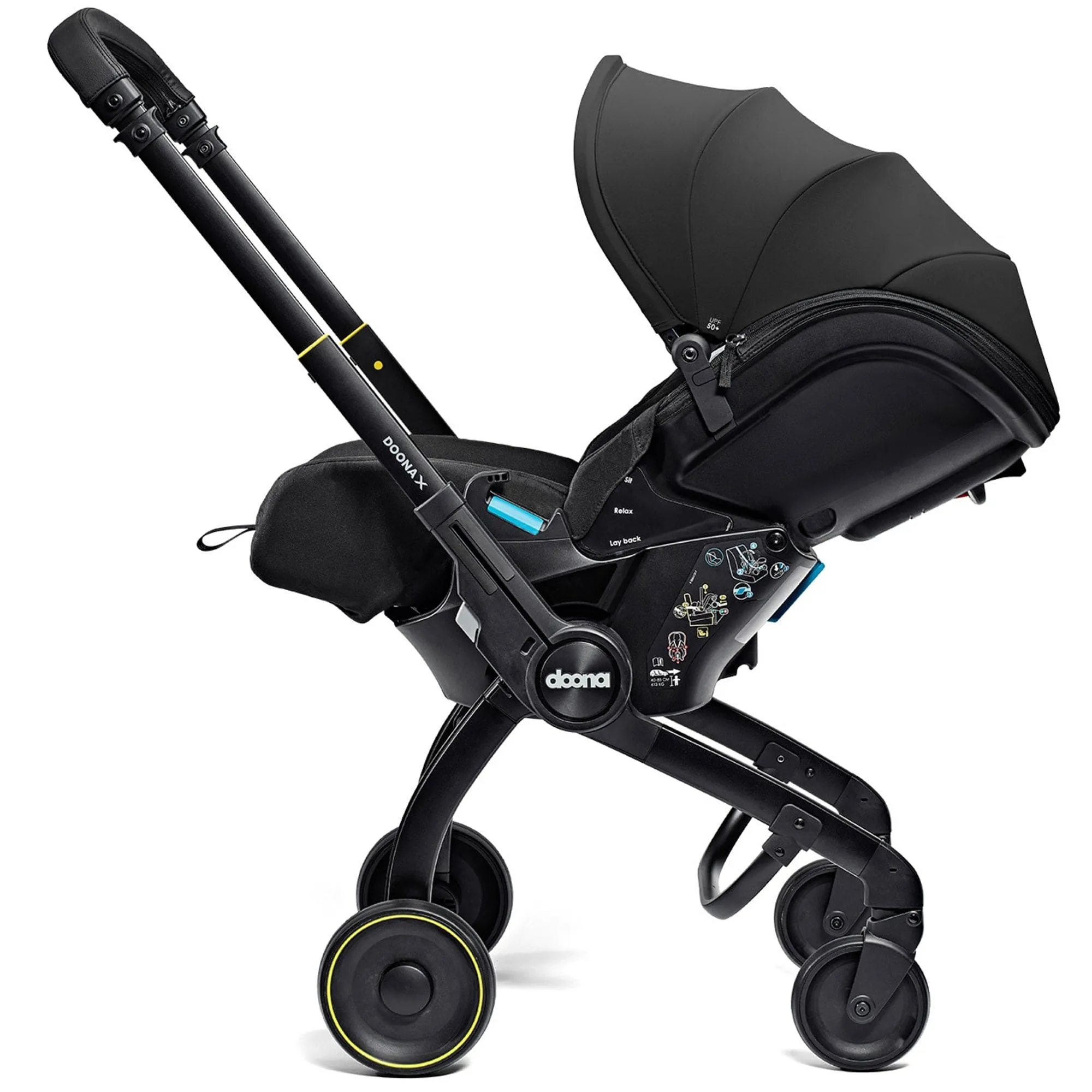 Doona X Infant Car Seat Stroller (Nitro Black)