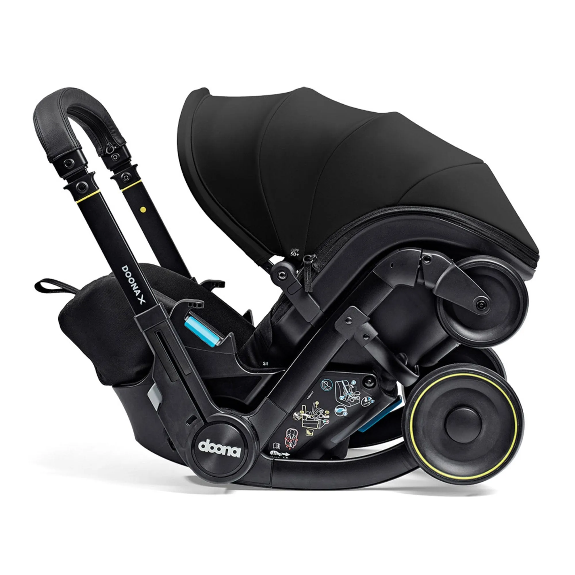 Doona X Infant Car Seat Stroller (Nitro Black)