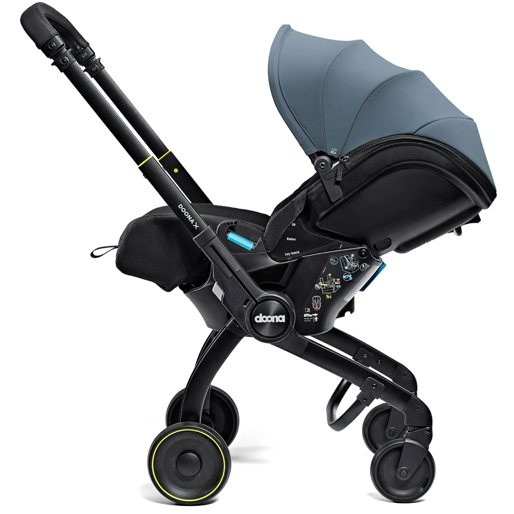 Doona X Infant Car Seat Stroller (Ocean Blue)