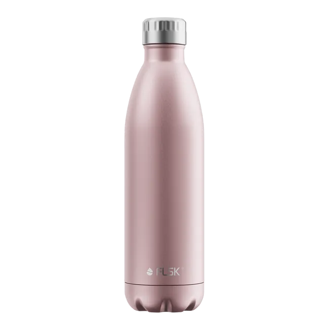 Edelstahl Trinkflasche Roségold 750ml