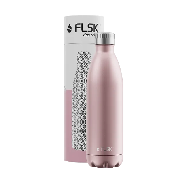 Edelstahl Trinkflasche Roségold 750ml