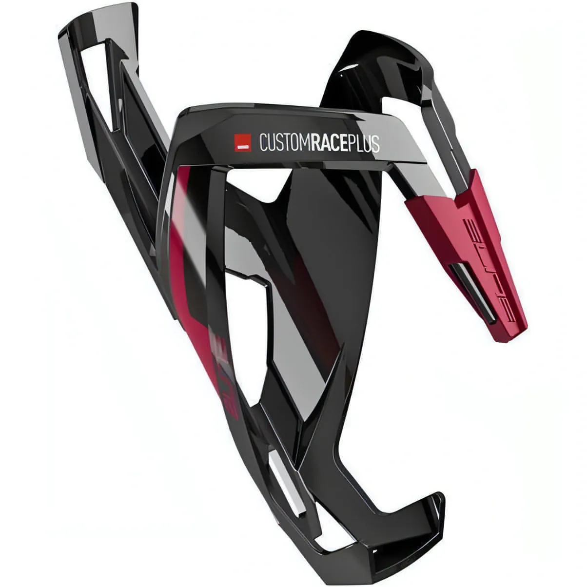 Elite Custom Race Plus Resin Bottle Cage - Black