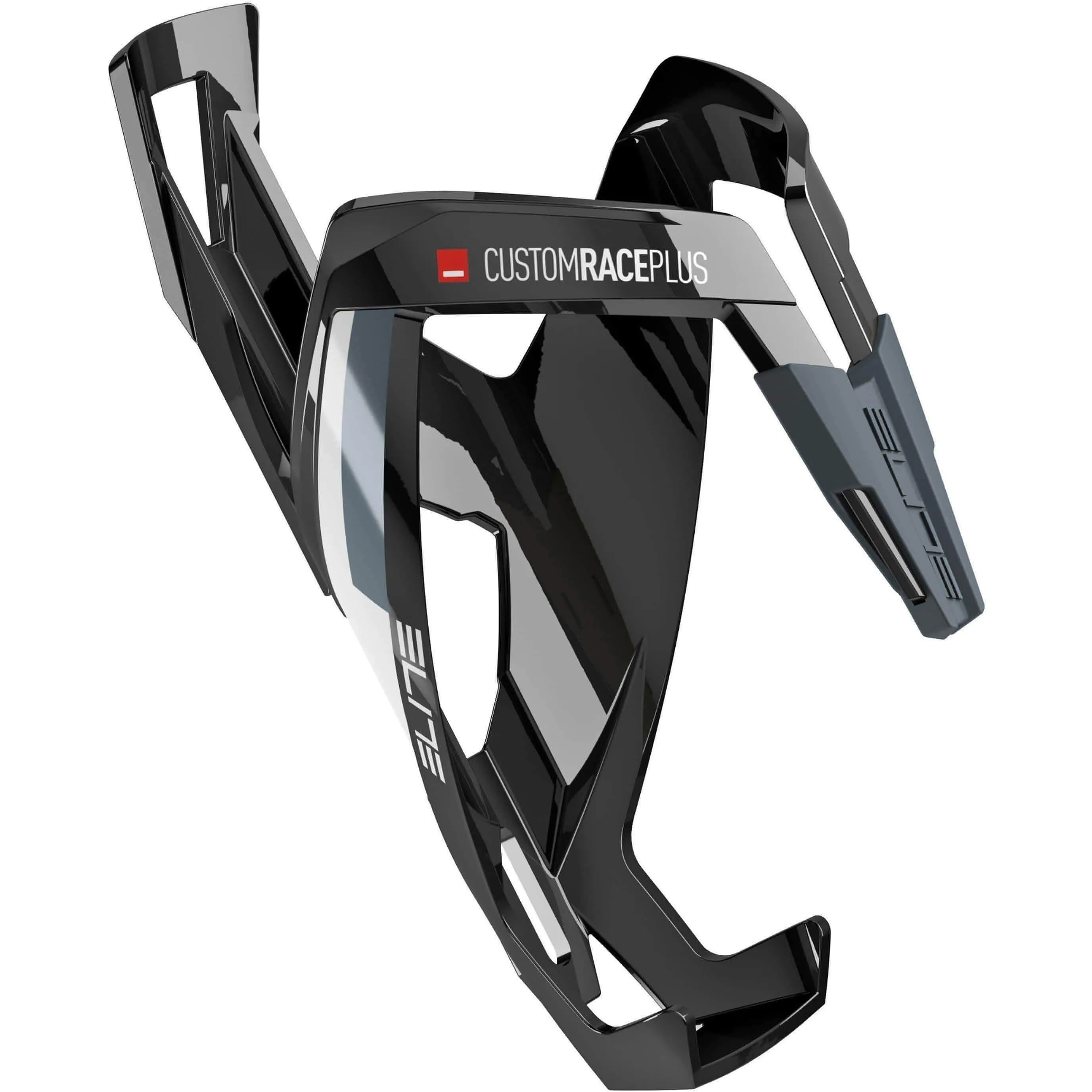 Elite Custom Race Plus Resin Bottle Cage - Black