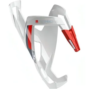 Elite Custom Race Plus Resin Bottle Cage - White