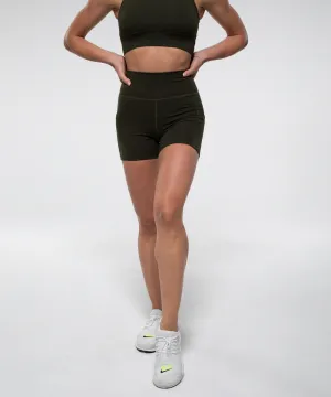 FIERCE 4 in. Mid Short in Olive