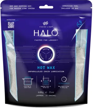 Finish Line Halo Hot Wax Lubricant Melts 600g - Double Boil Bag
