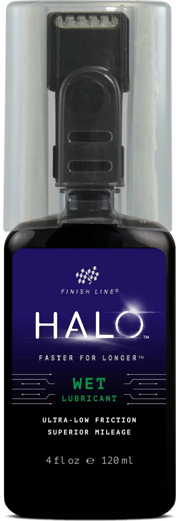 Finish Line Halo Wet Lubricant 120ml - Bottle And Smart Luber