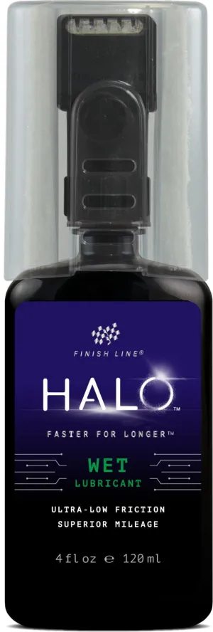 Finish Line Halo Wet Lubricant 120ml - Bottle And Smart Luber