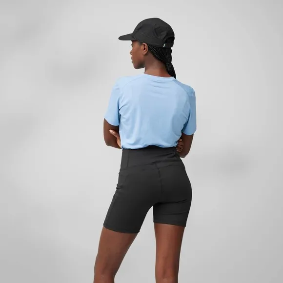 FJALLRAVEN ABISKO 6&quot; SHORTS TIGHTS Hiking Running shorts High-Waisted Shorts XS