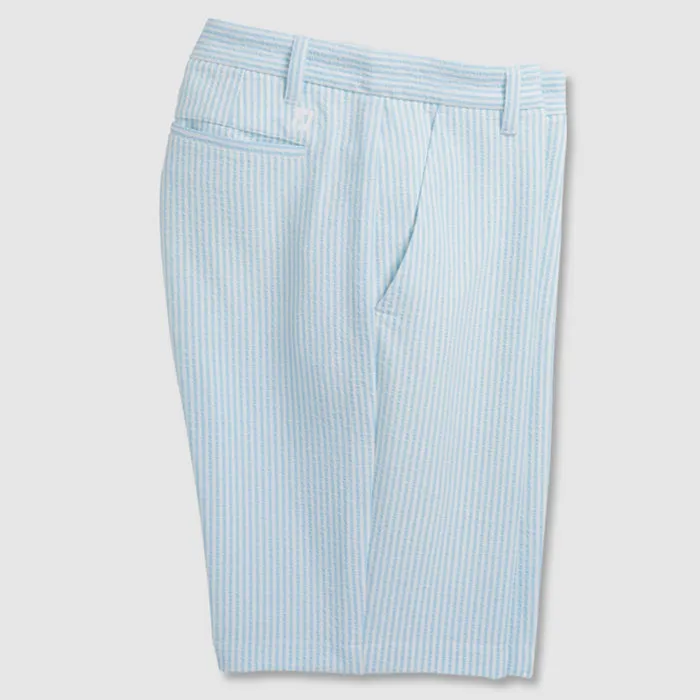 FootJoy Limited Edition Seersucker 10 Inch Inseam Stripe Shorts
